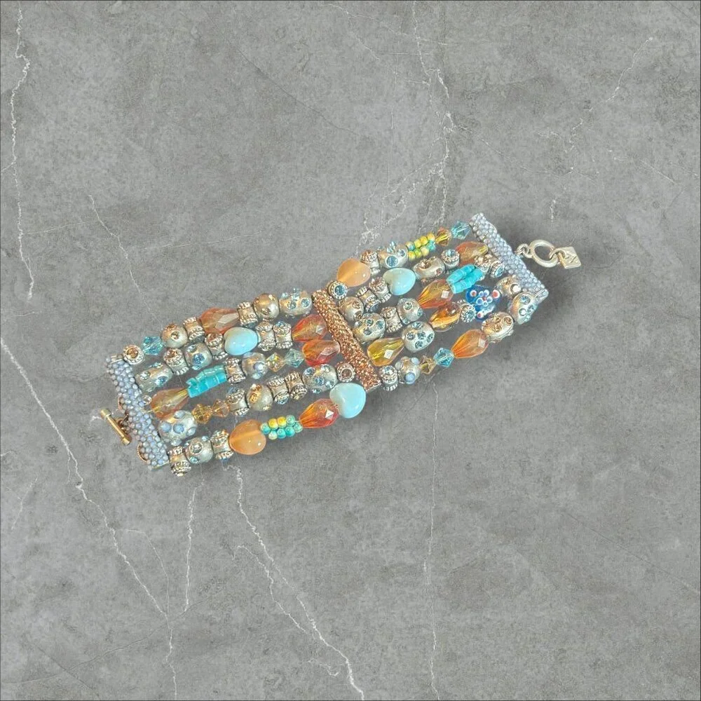 Rodrigo Otazu Vintage Multi-link Chain Bracelet OOAK